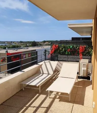 شقة Vue Mer Proche De Toutes Commodites *